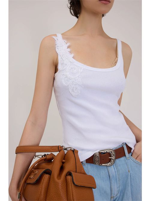 Canotta con ricamo ERMANNO FIRENZE | D48EL033EG0MF01000010